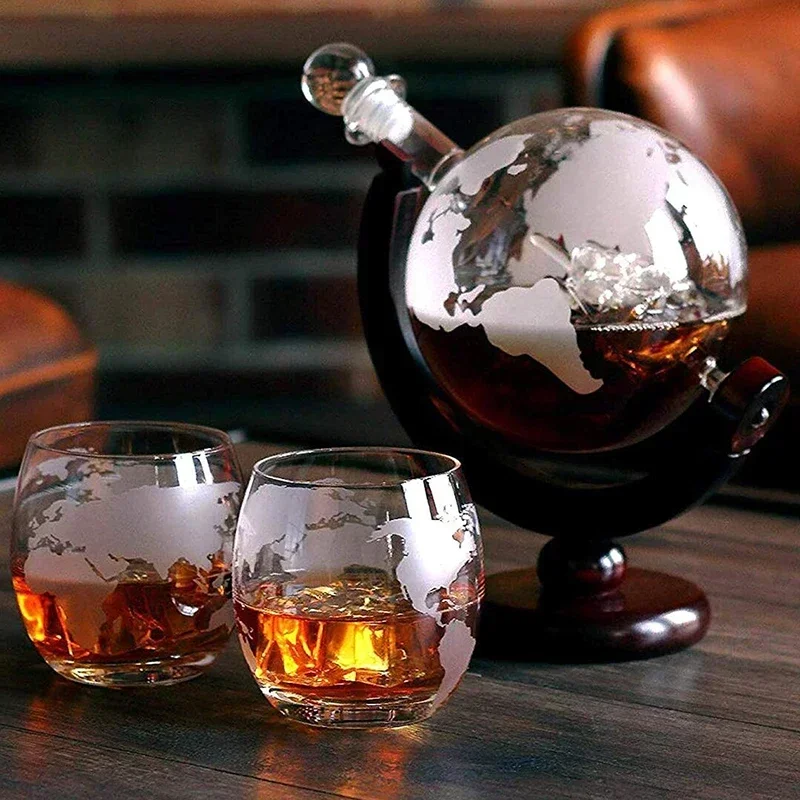 Decanter Globe Set - Sáng Tạo Quả Cầu Bình Đựng