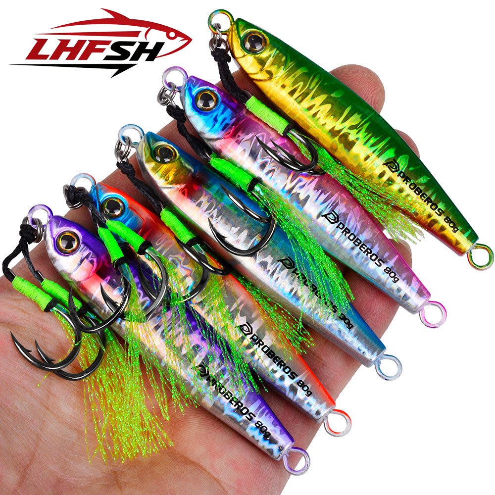 Jigger Double Sided - LHFSH 35g-80g Long Cast Metal Jig