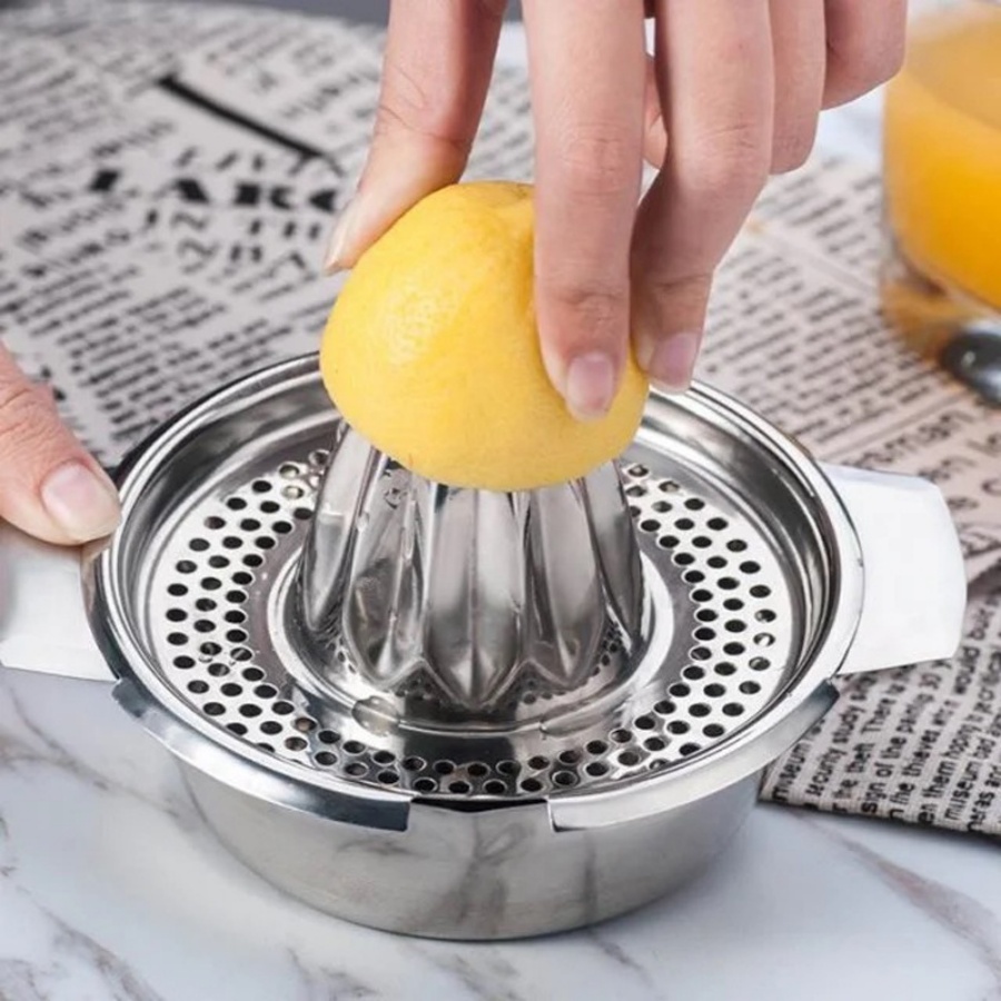 Citrus Juicer Bar - Manual Stainless Steel Lemon Orange Squeezer