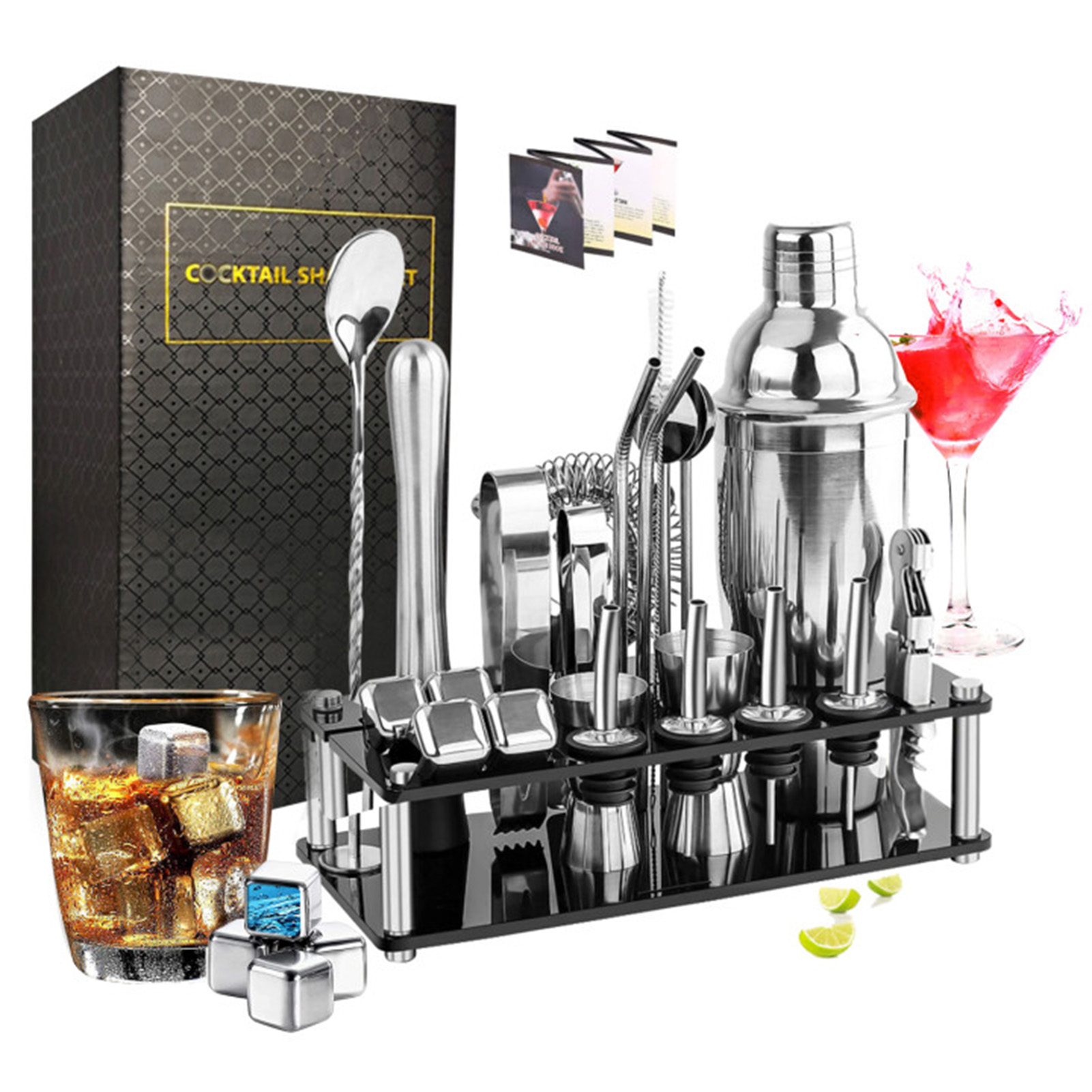 Cocktail Recipe Book - Cocktail Làm Cho Bộ Bình Lắc