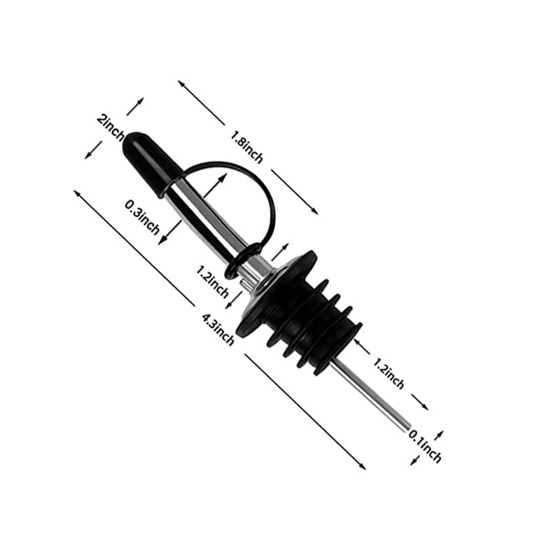 Stainless Steel Speed Pourers  - đánh giá và giá Speed Pourer Cap