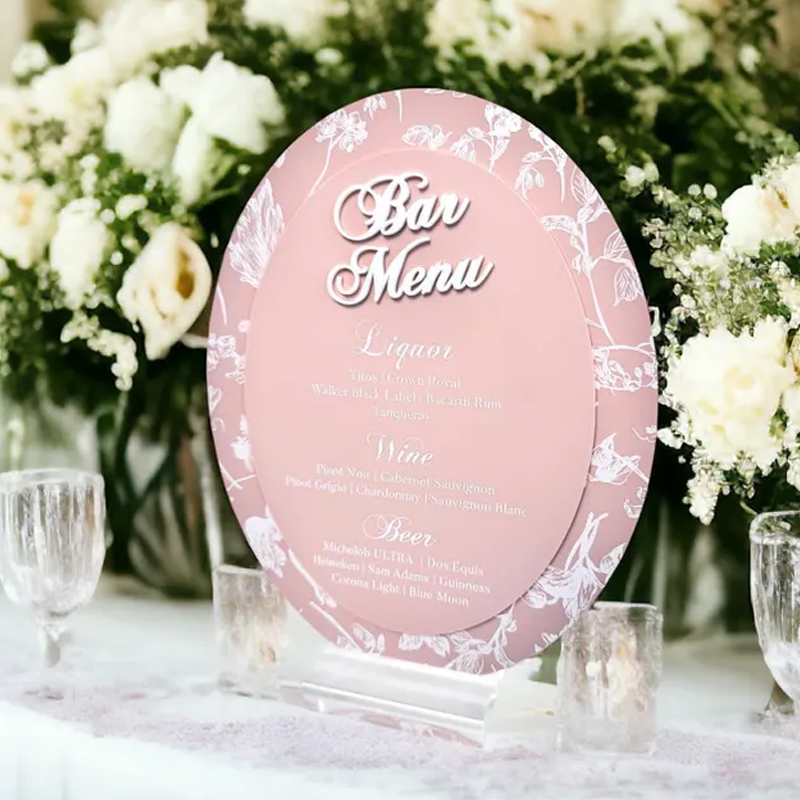 3D OVAL Toile Floral Chinoiser - đánh giá và giá Cocktail Recipe Book