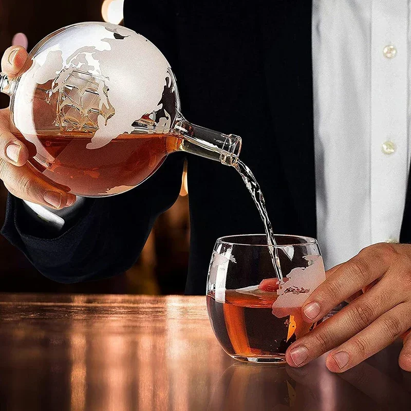Sáng Tạo Quả Cầu Bình Đựng Bộ  - đánh giá và giá Decanter Globe Set