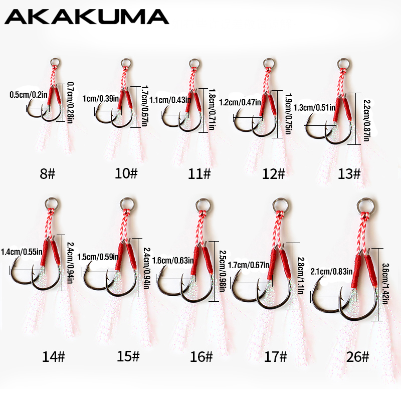 10Pcs Fishing Hooks Single Hoo - đánh giá và giá Jigger Double Sided