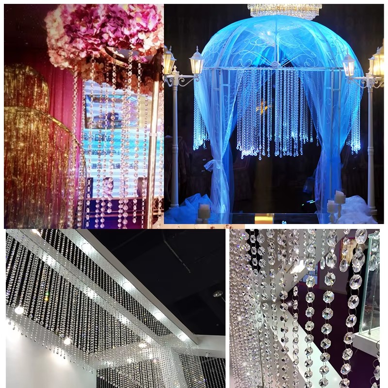 5m Transparent Acrylic Crystal - đánh giá và giá Home Bargains