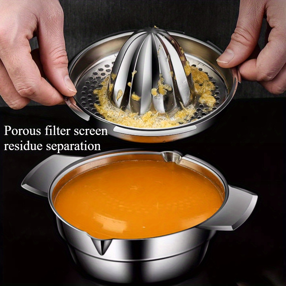 Manual Stainless Steel Lemon O - đánh giá và giá Citrus Juicer Bar