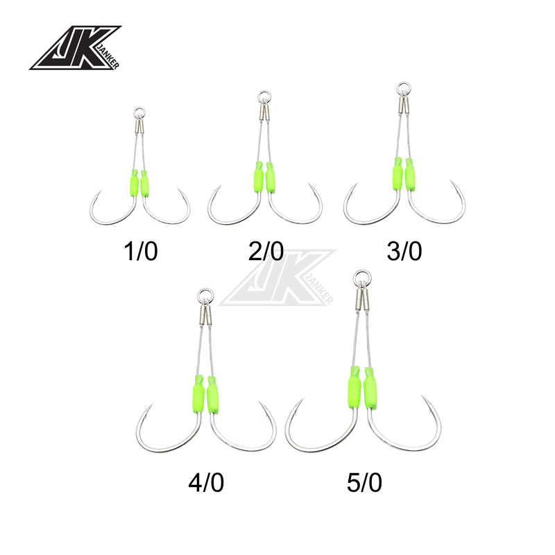 JK 5 Gói Câu Cá Biển Móc Dây T - đánh giá và giá Jigger Double Sided
