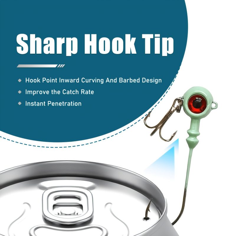 5pcs   Double-Hook Jig Heads,  - đánh giá và giá Jigger Double Sided