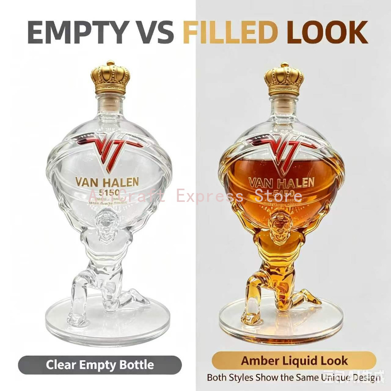 Van Halen 5150 Themed Atlas Gl - đánh giá và giá Decanter Globe Set