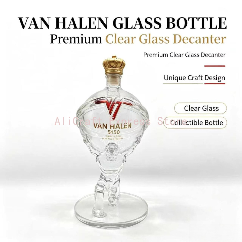 Van Halen 5150 Themed Atlas Gl - đánh giá và giá Decanter Globe Set