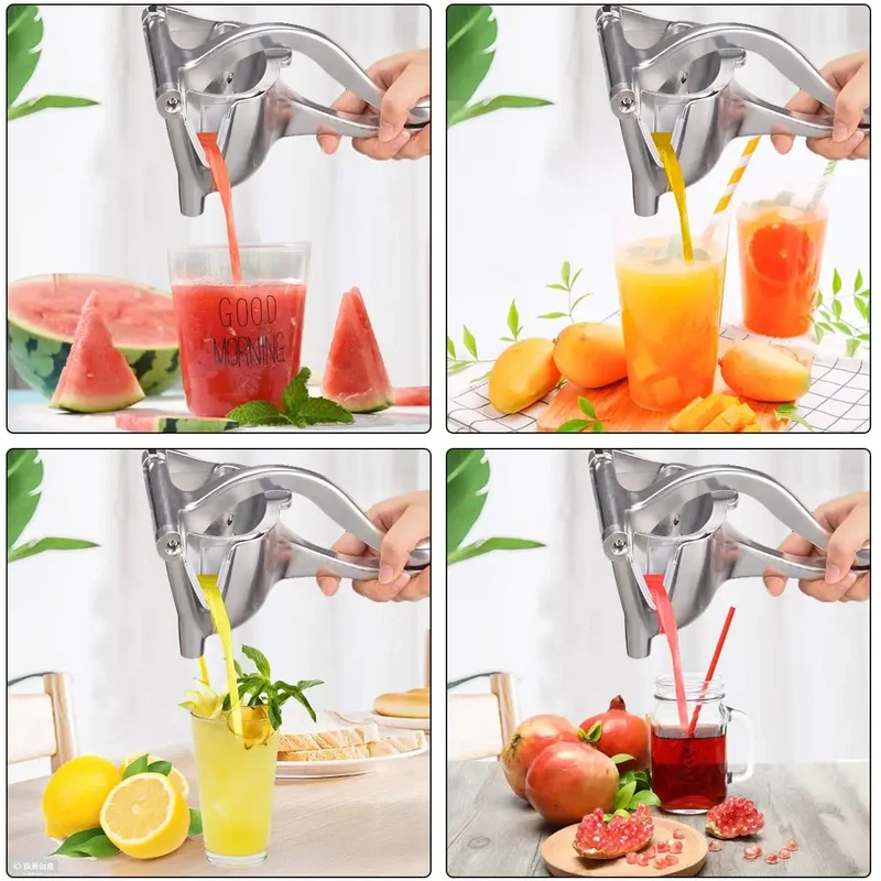 Manual Juice Squeezer Aluminum - đánh giá và giá Citrus Juicer Bar