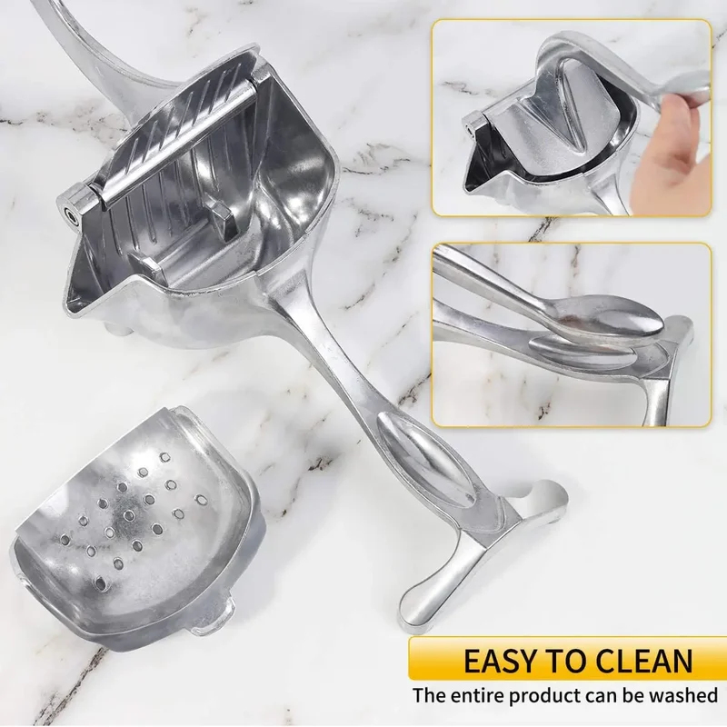 Manual Juice Squeezer Aluminum - đánh giá và giá Citrus Juicer Bar