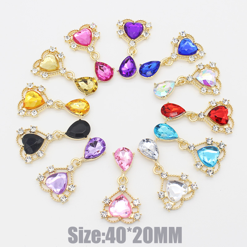 10Pc 20*40mm NEW Heart Crystal - đánh giá và giá Cocktail Recipe Book