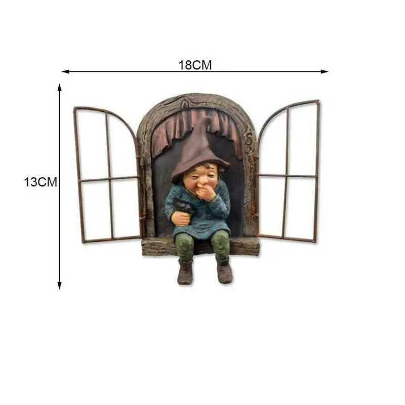 Naughty Garden Statue Elf Go O - đánh giá và giá Home Bargains