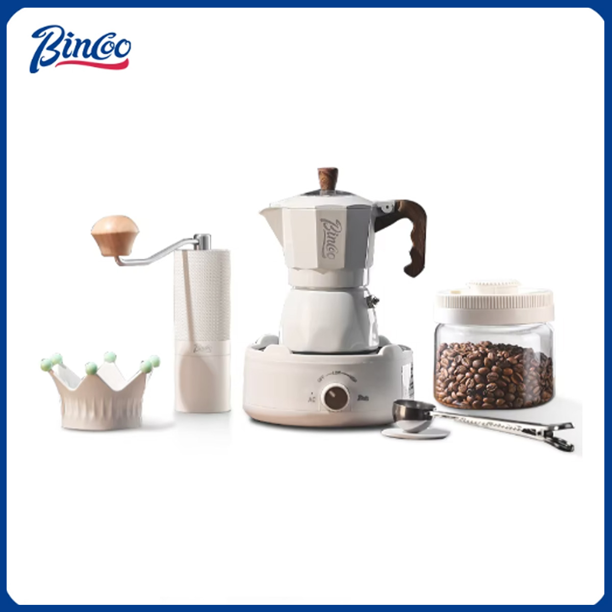 Bincoo Dual Valve Moka Pot Esp - đánh giá và giá Home Bar Supplies