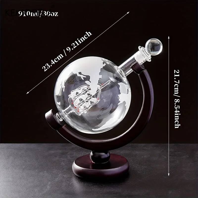 900ML Globe Whiskey Decanter S - đánh giá và giá Decanter Globe Set