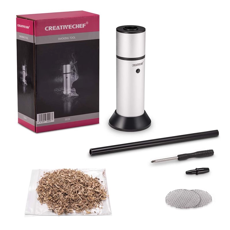 1 Set Food Cold Smoke Generato - đánh giá và giá Smoking Gun Kit