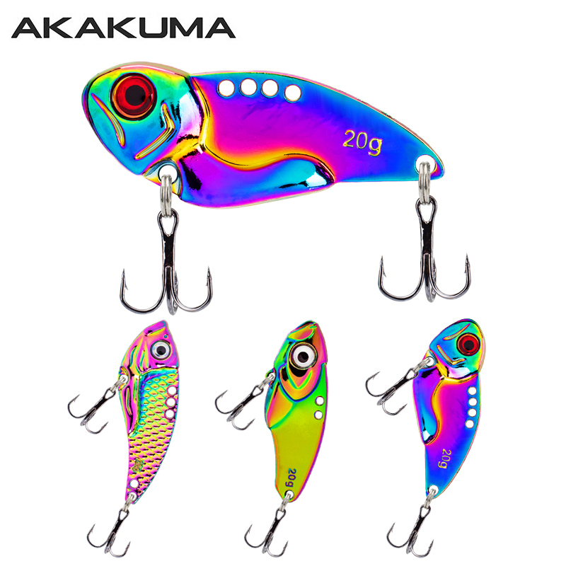 3PCS Metal Colorful VIB Lure 5 - đánh giá và giá Jigger Double Sided