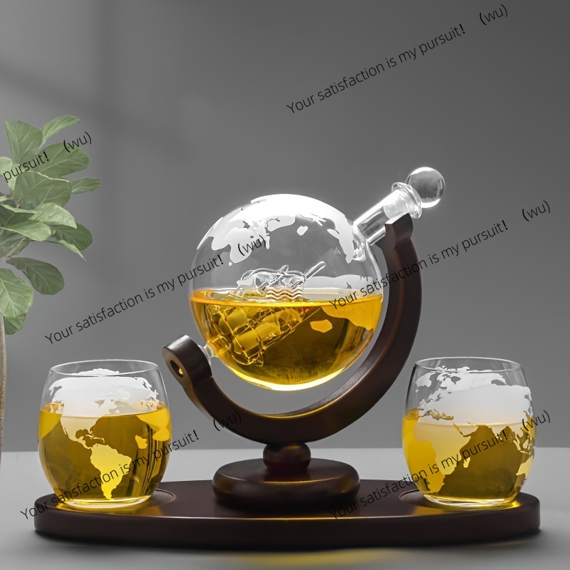Whiskey Decanter Globe Set wit - đánh giá và giá Decanter Globe Set