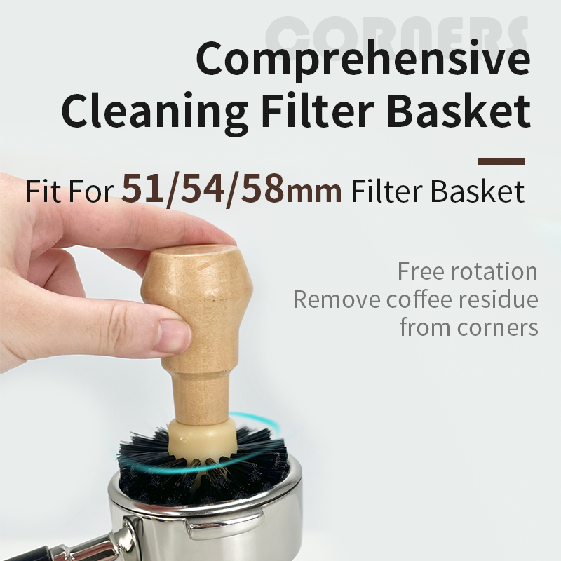 Coffee Brush Cleaner Solid Woo - đánh giá và giá Home Bar Supplies