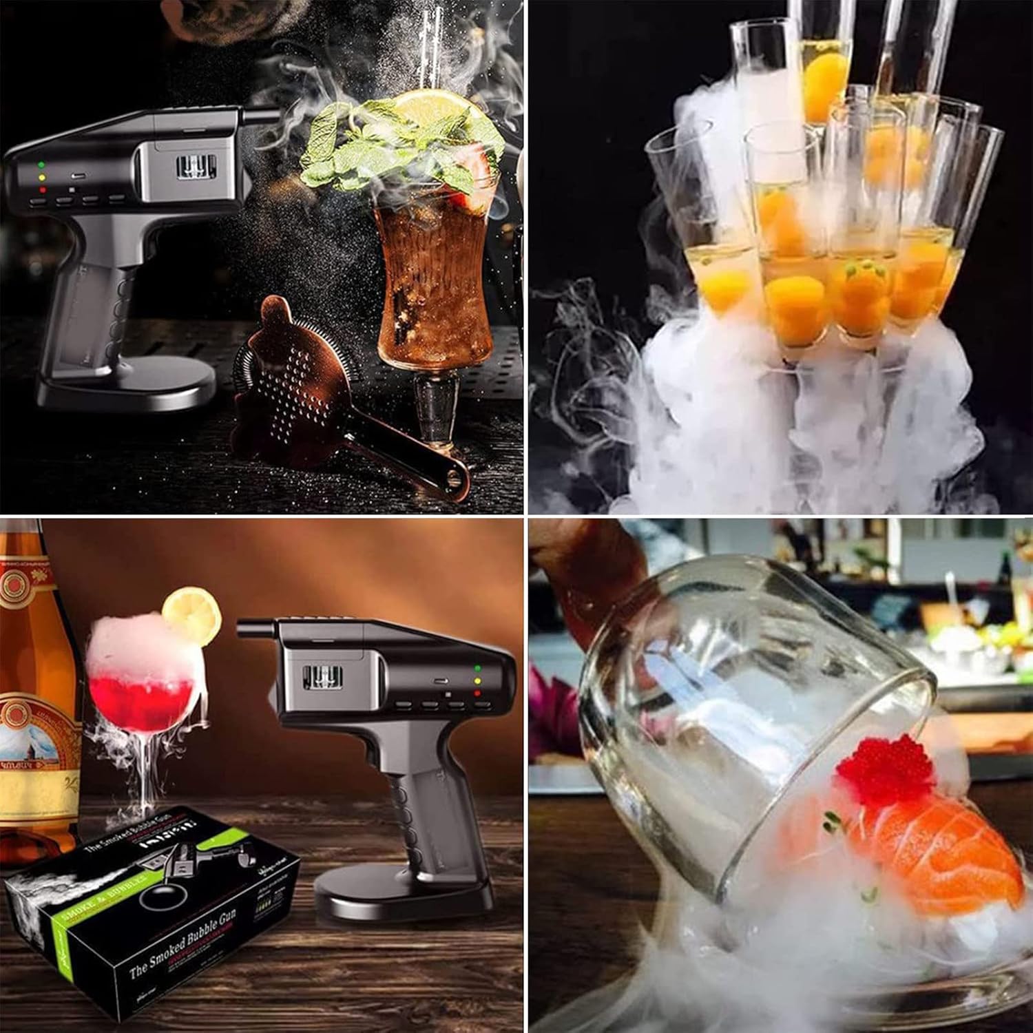 Professional Portable Cocktail - đánh giá và giá Smoking Gun Kit