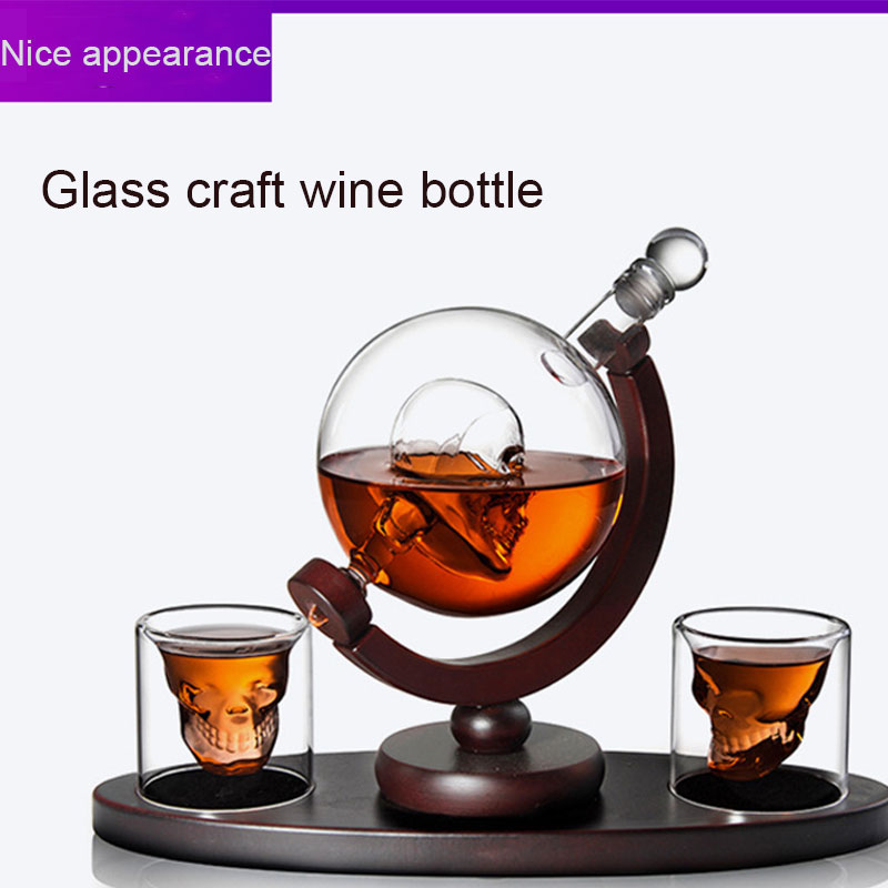 Skull Globe Whiskey Decanter S - đánh giá và giá Decanter Globe Set