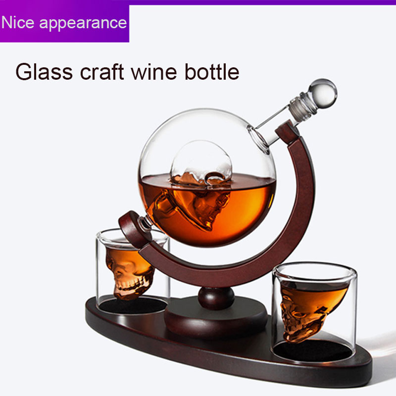 Skull Globe Whiskey Decanter S - đánh giá và giá Decanter Globe Set