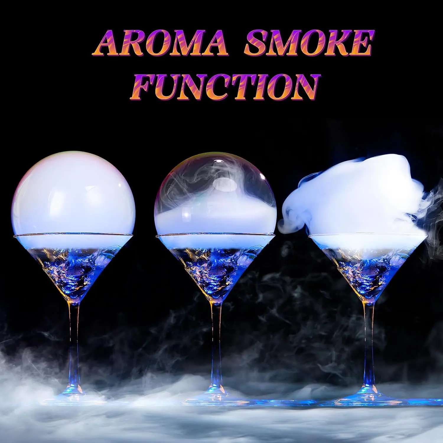 Electric Cocktail Smoke Bubble - đánh giá và giá Smoking Gun Kit