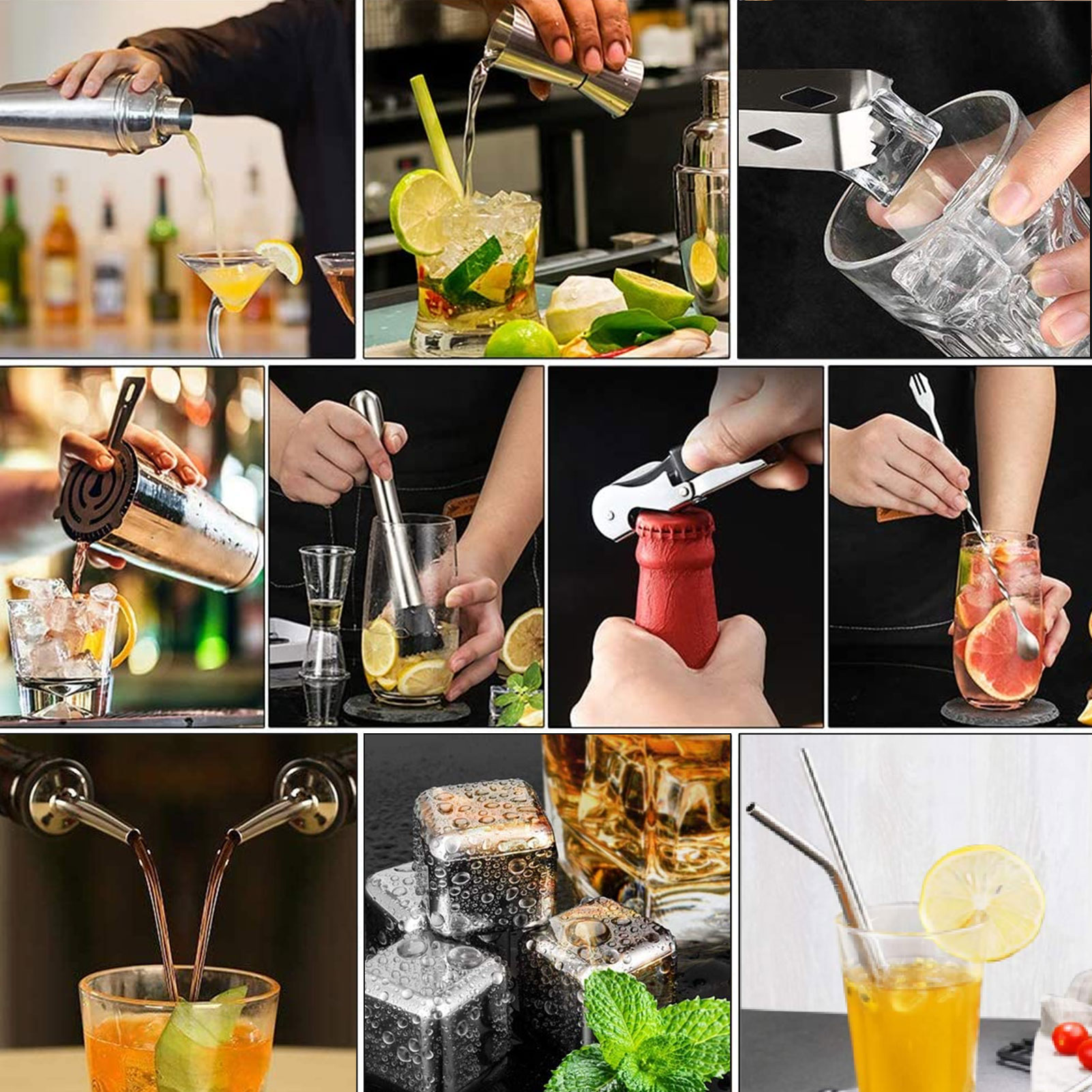 Cocktail Làm Cho Bộ Bình Lắc Đ - đánh giá và giá Cocktail Recipe Book