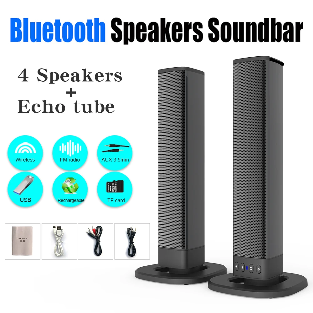 Wireless Bluetooth TV Sound Ba - đánh giá và giá Home Bar And Theater